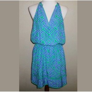 Alice and Trixie Geometric Silk Sundress